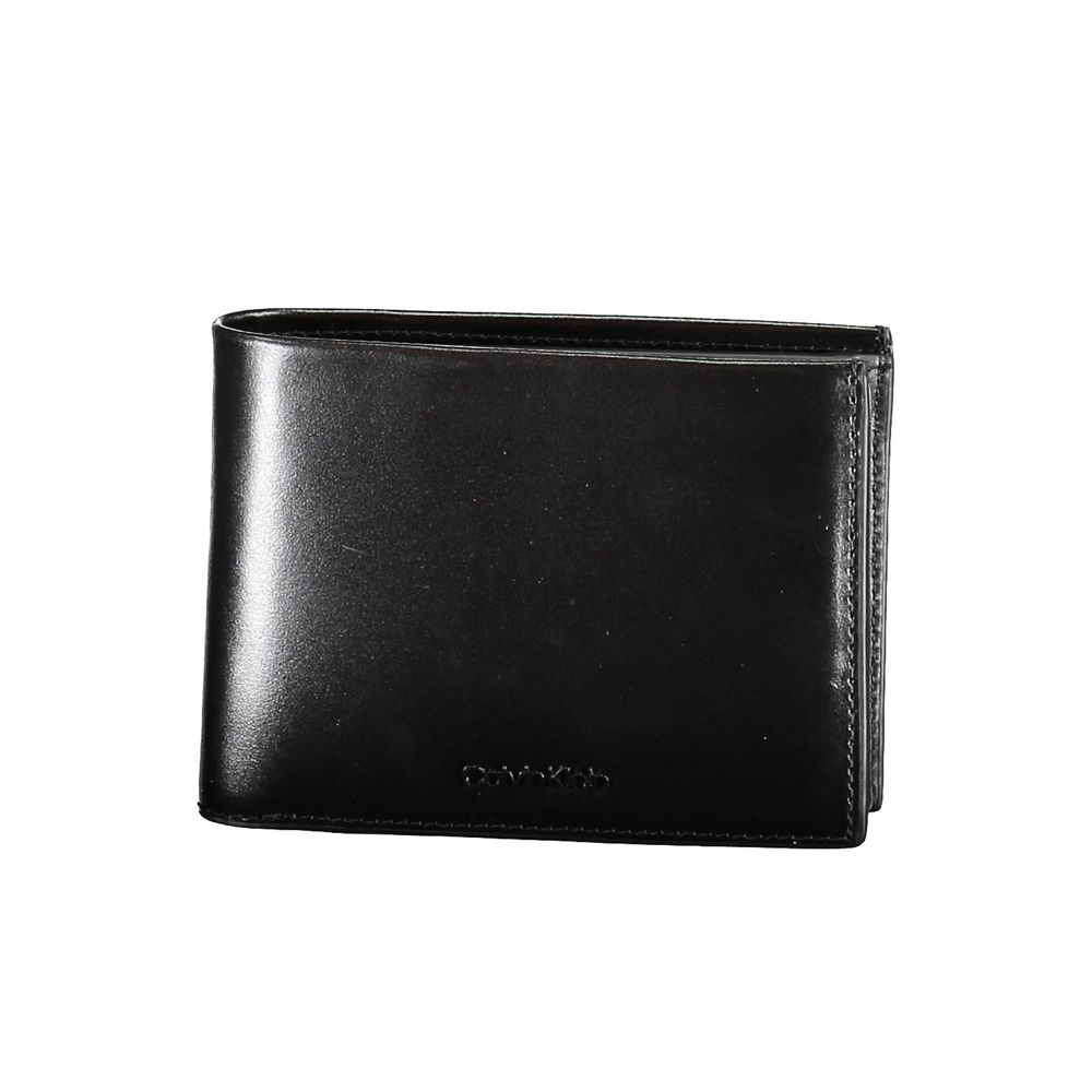 Calvin Klein Black Leather Men Wallet Calvin Klein