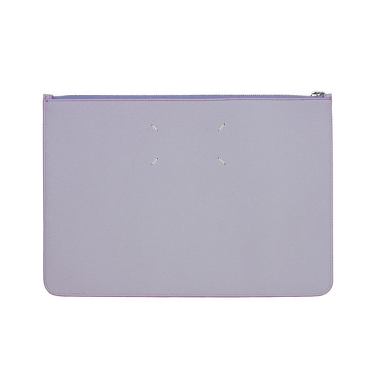 Maison Margiela Purple Calfskin Clutch Bag Maison Margiela