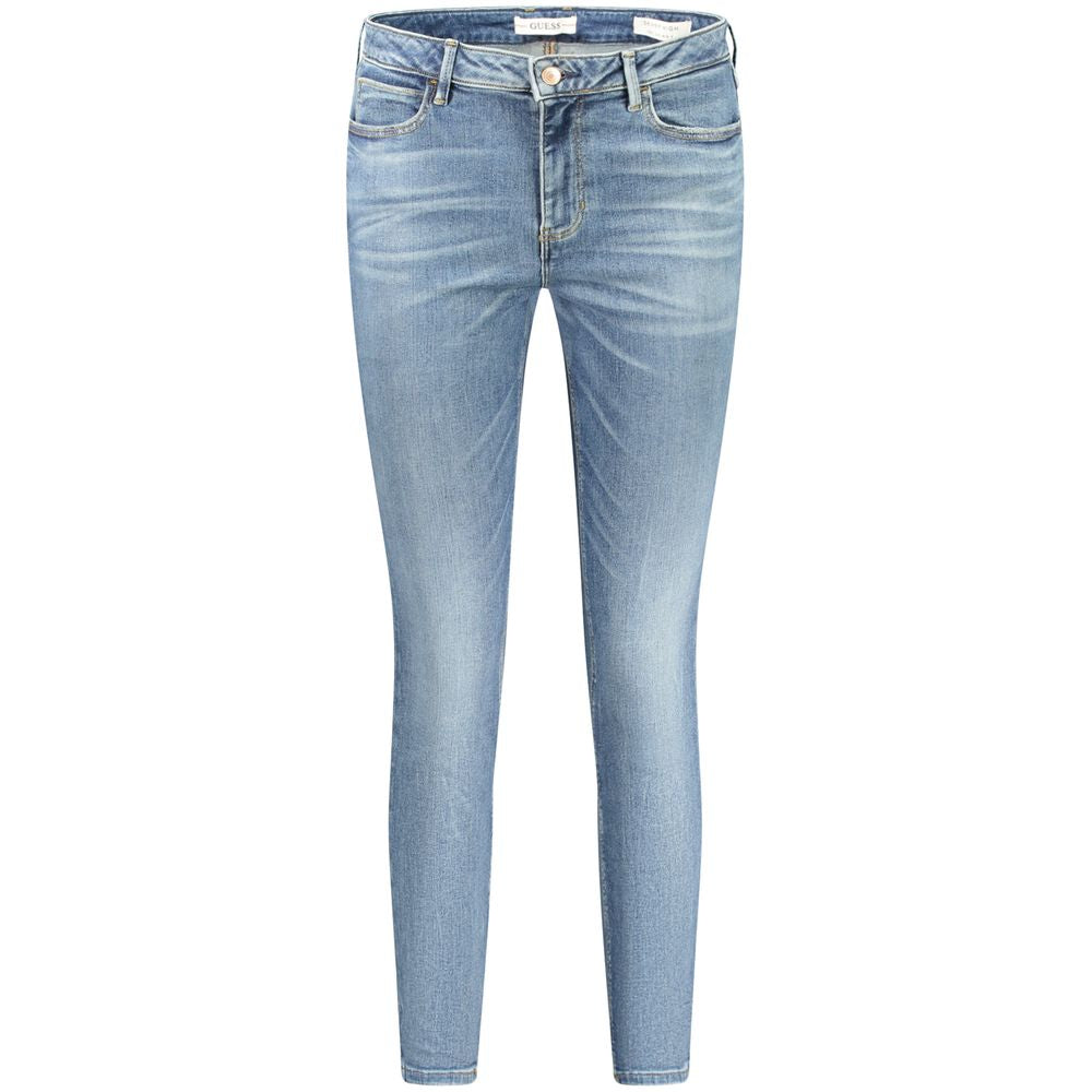 Guess Jeans Blue Cotton Jeans & Pant Guess Jeans