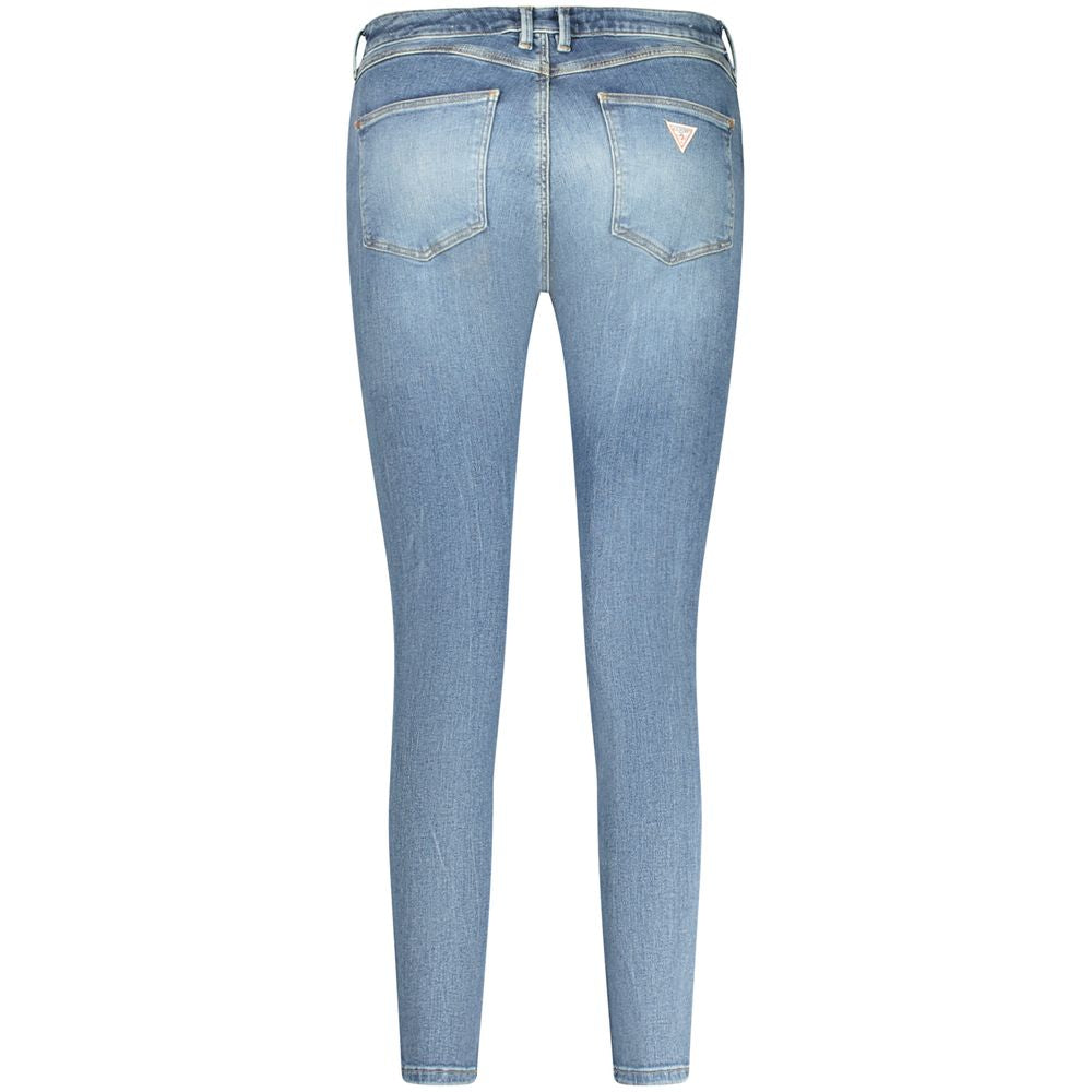 Guess Jeans Blue Cotton Jeans & Pant Guess Jeans
