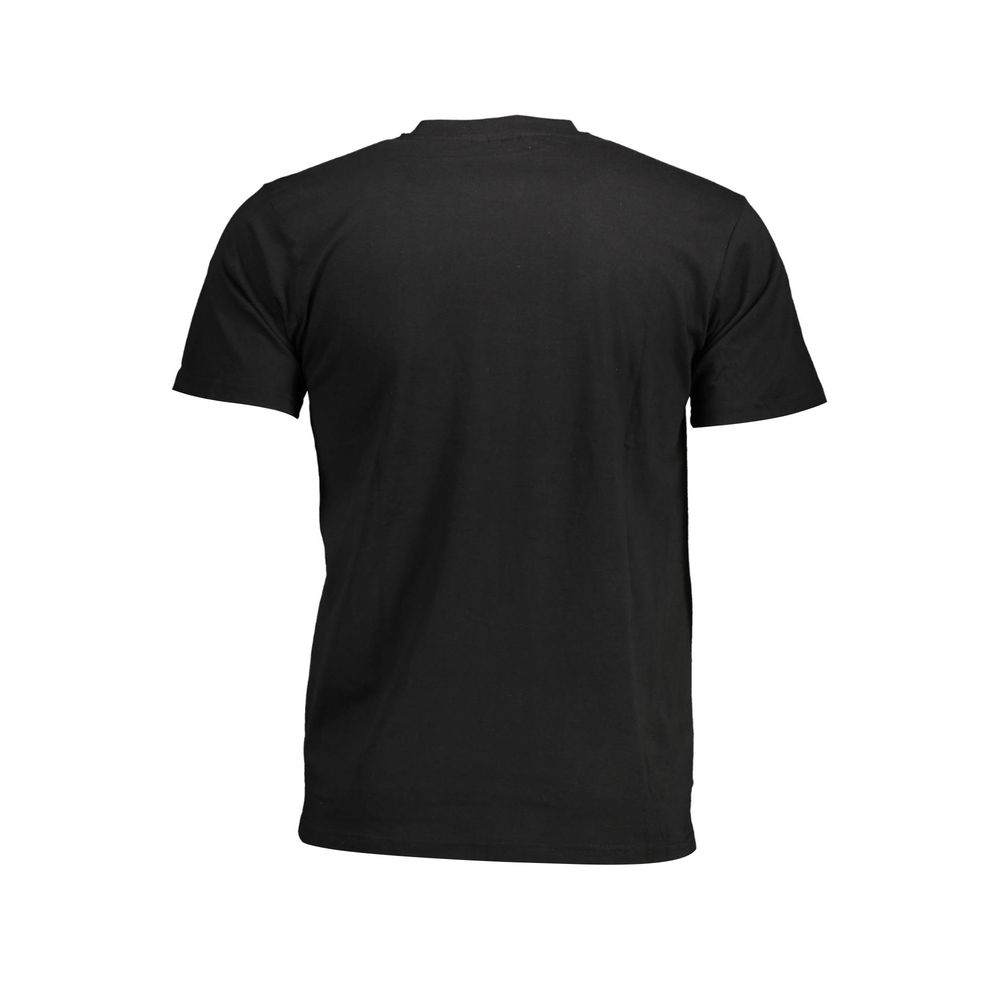 Sergio Tacchini Black Cotton Men T-Shirt Sergio Tacchini