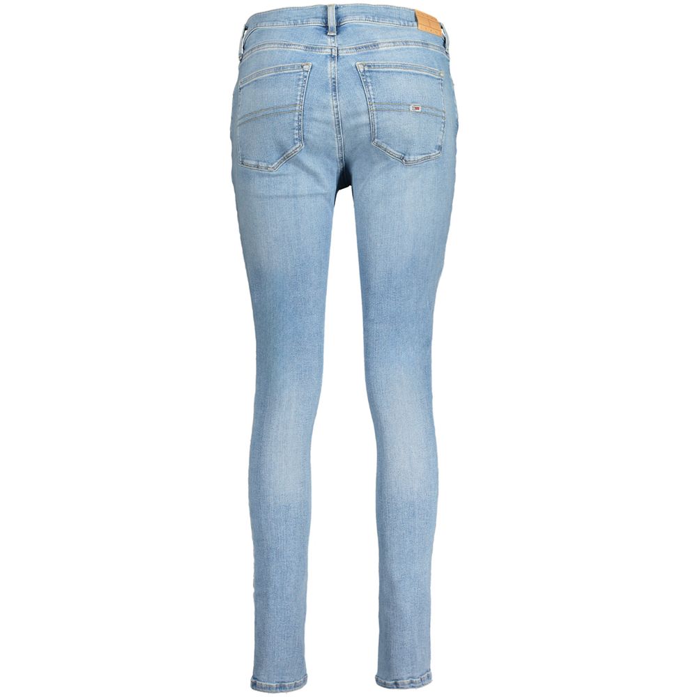 Tommy Hilfiger Light Blue Cotton Women Jeans Tommy Hilfiger