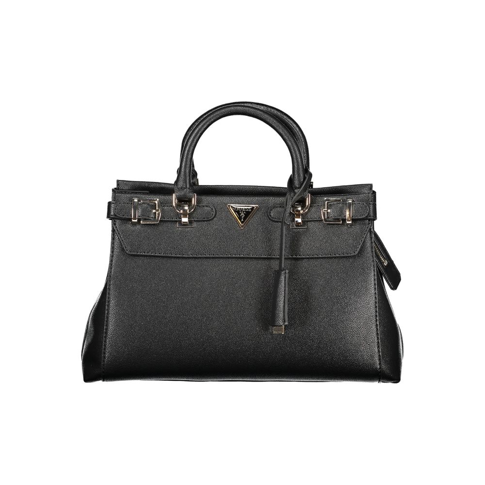 Guess Jeans Black Polyethylene Women Handbag Guess Jeans