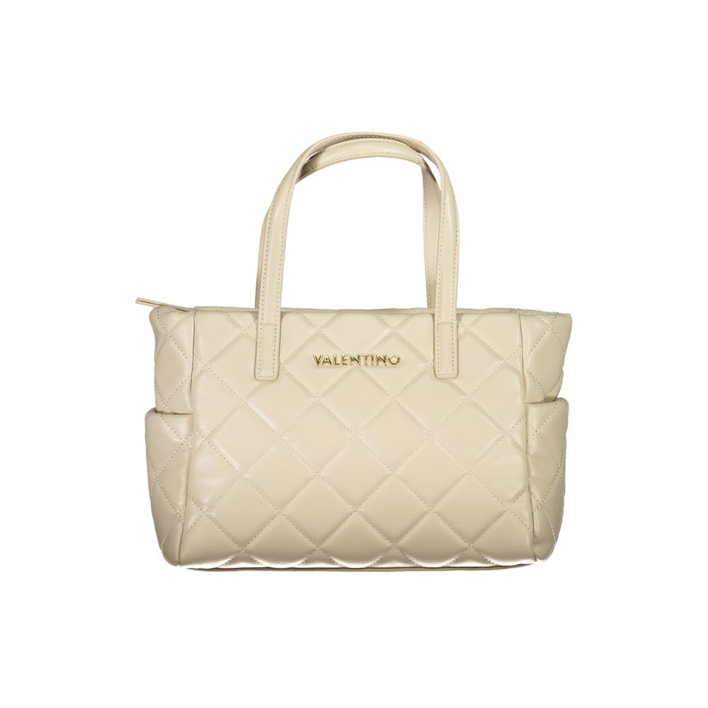 Mario Valentino Beige Polyethylene Handbag Mario Valentino