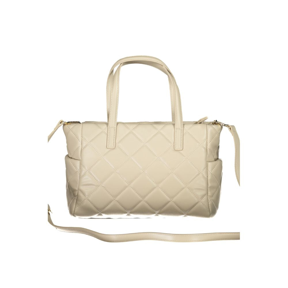 Mario Valentino Beige Polyethylene Handbag Mario Valentino