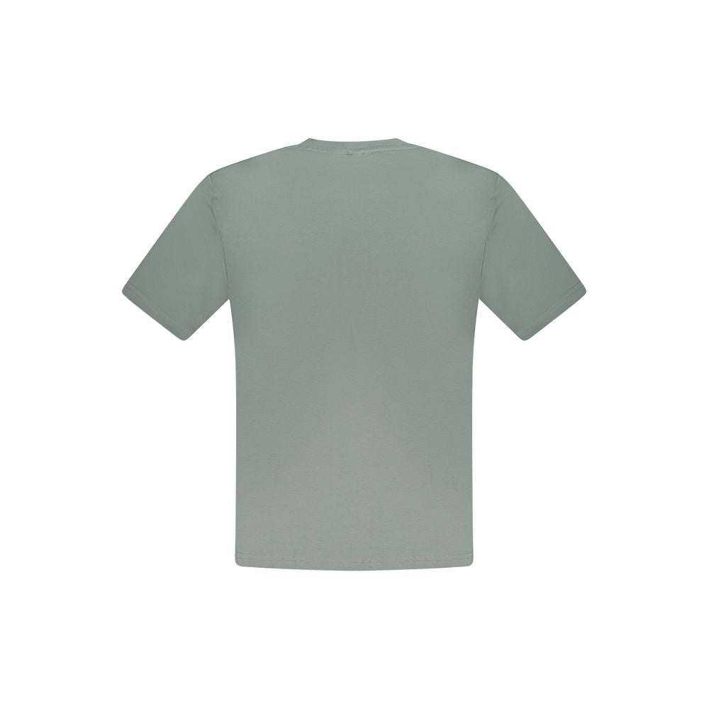 North Sails Green Cotton Men T-Shirt North Sails
