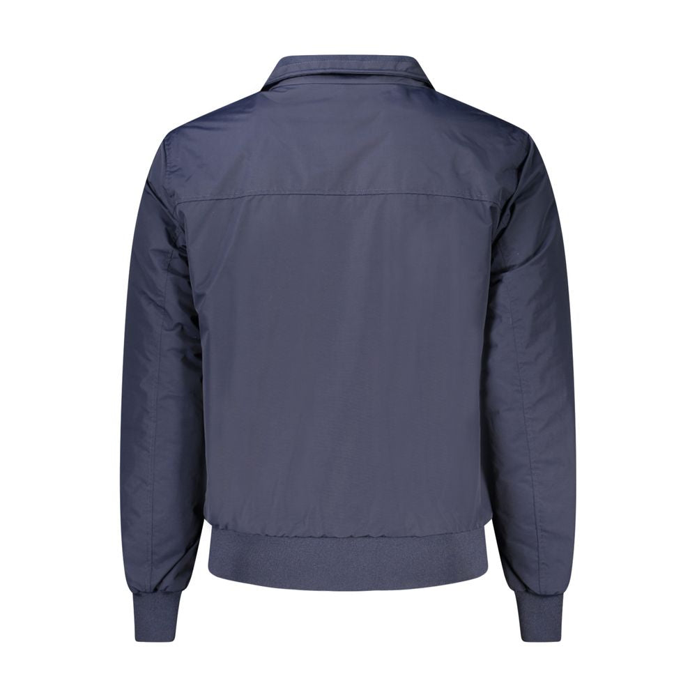 North Sails Blue Polyamide Men Jacket North Sails