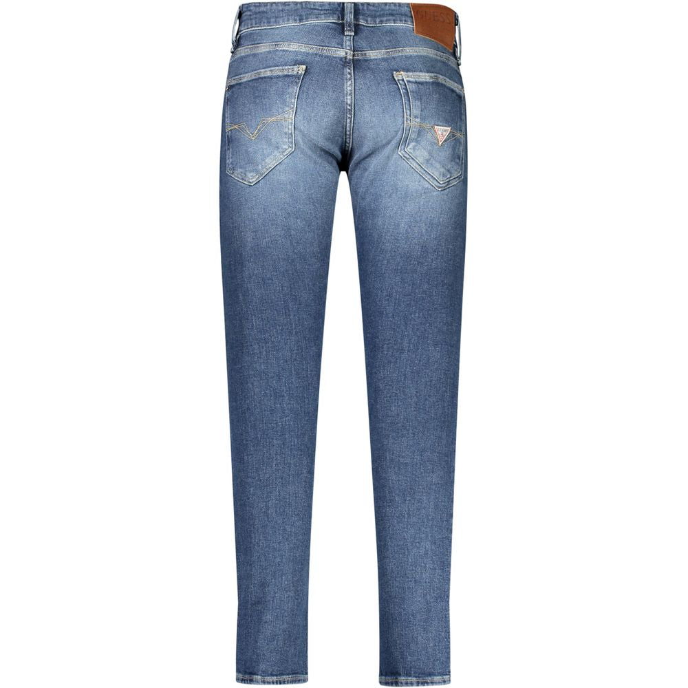 Guess Jeans Blue Cotton Jeans & Pant Guess Jeans