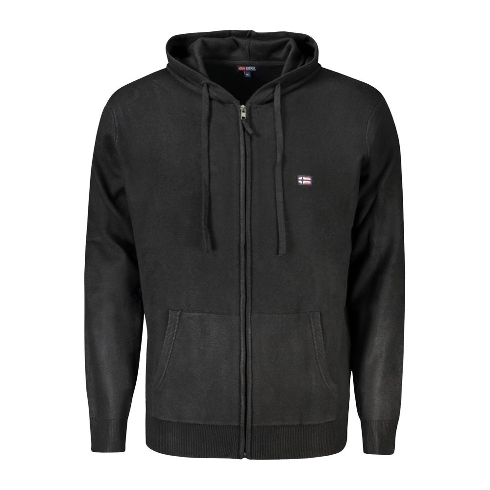 Norway 1963 Black Polyamide Men Cardigan Norway 1963