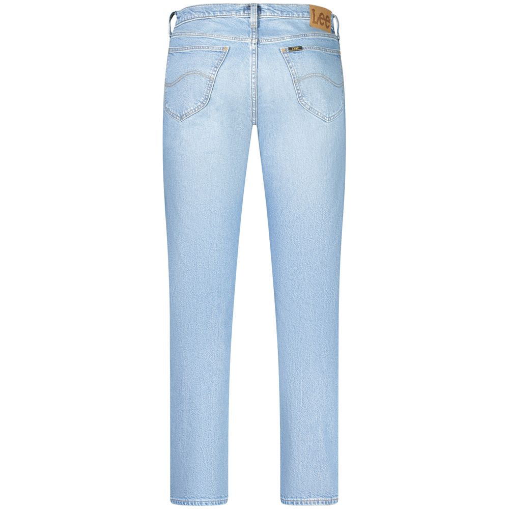 Lee Light Blue Cotton Men Jeans Lee