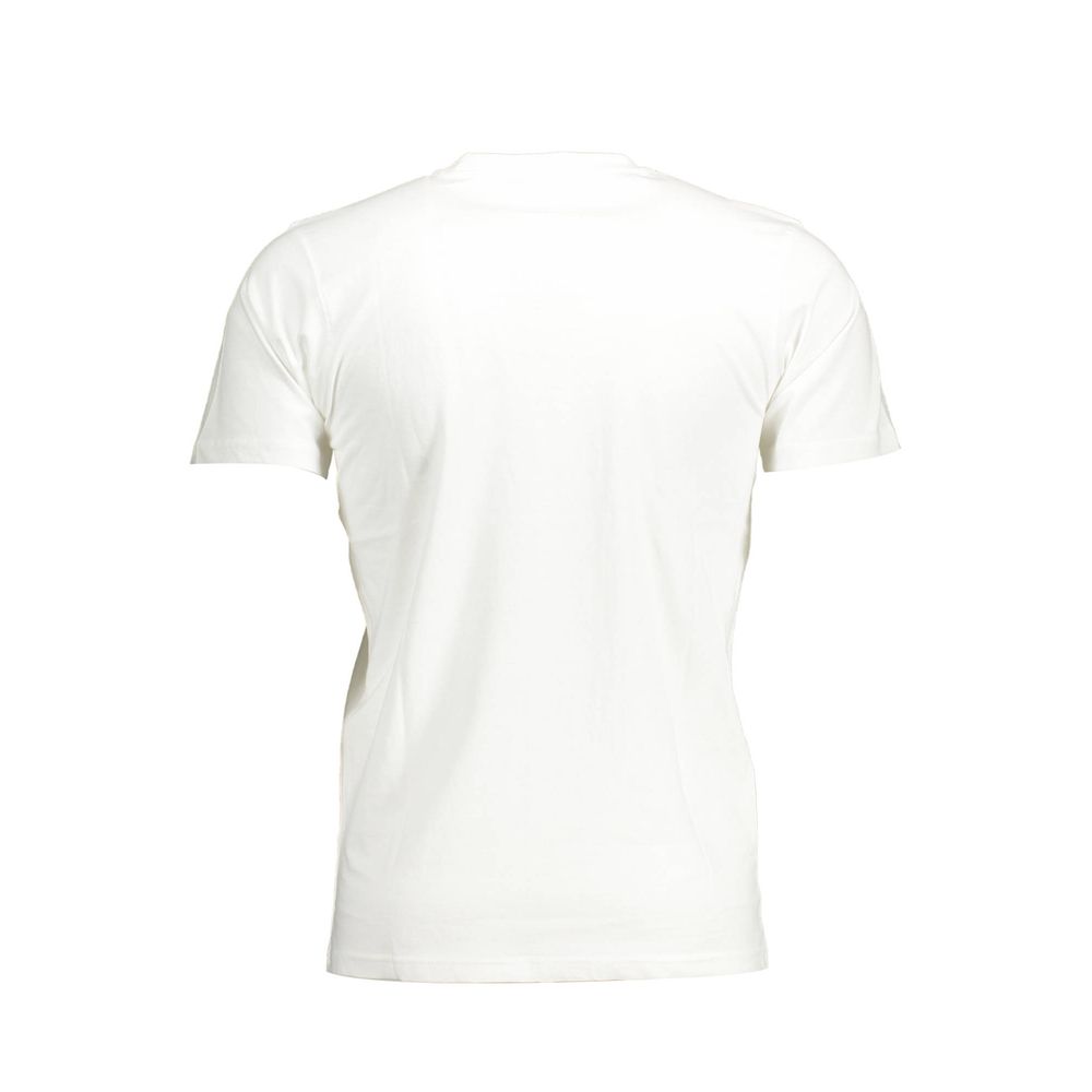 Sergio Tacchini White Cotton Men T-Shirt Sergio Tacchini