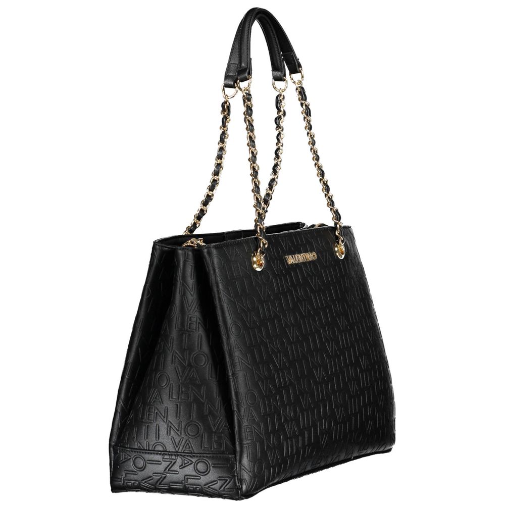Mario Valentino Black Polyethylene Women Handbag Mario Valentino