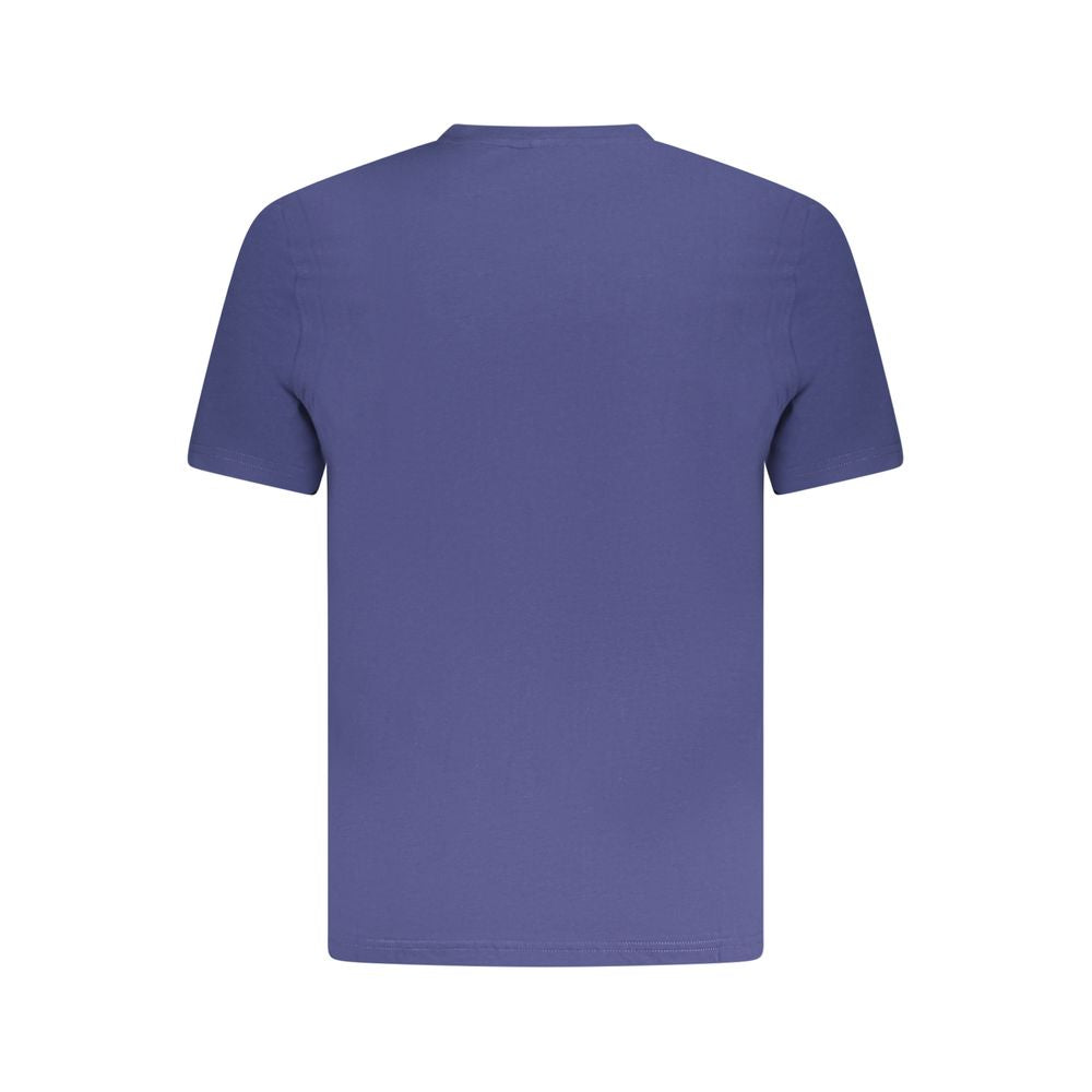 K-WAY Blue Cotton T-Shirt K-WAY