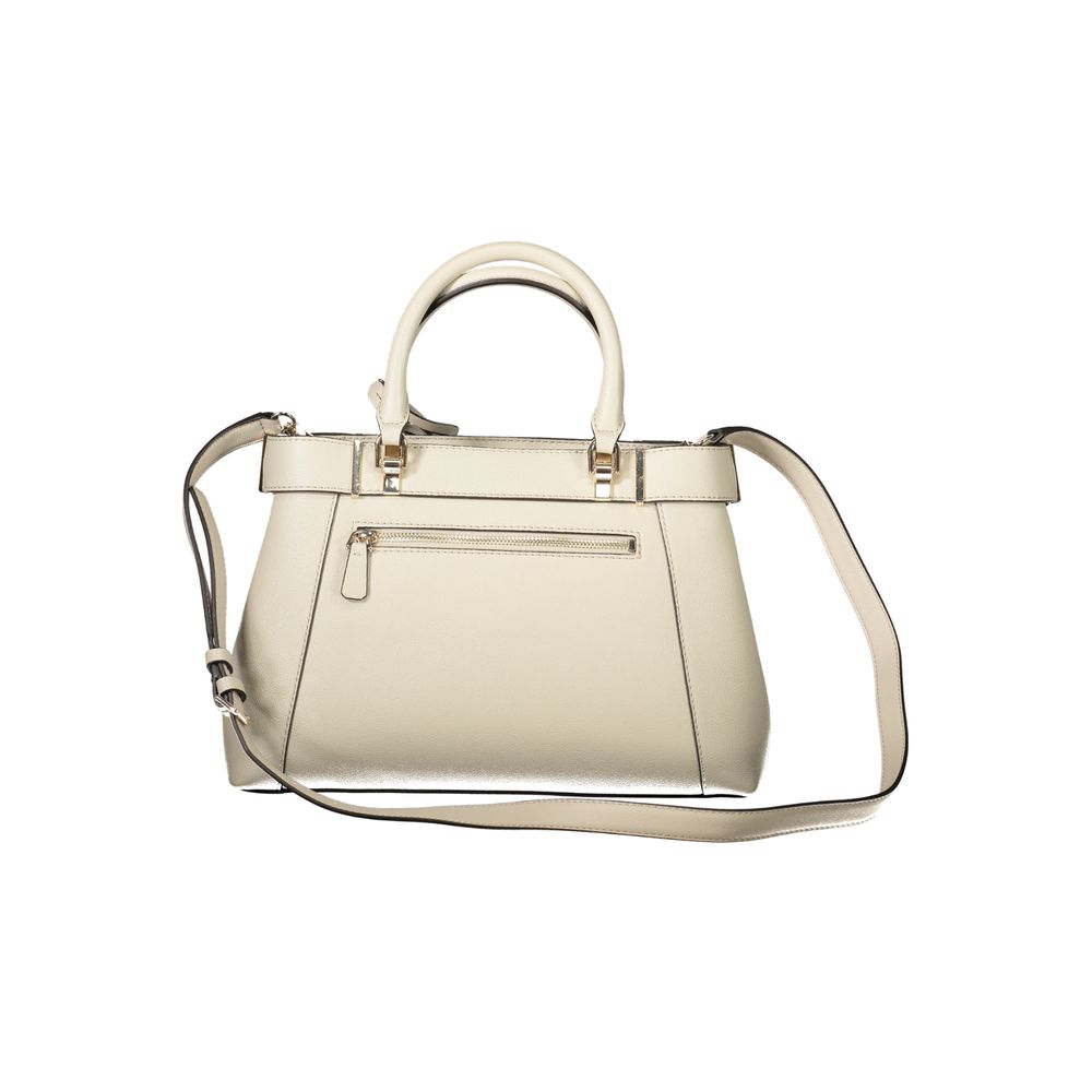 Guess Jeans Beige Polyethylene Handbag Guess Jeans