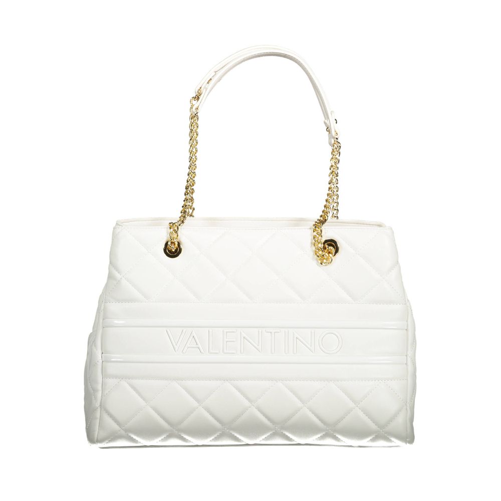 Mario Valentino White Polyethylene Women Handbag Mario Valentino