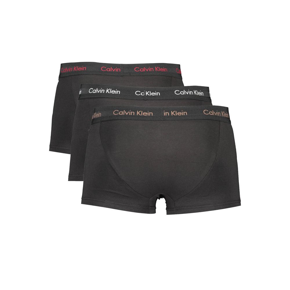 Calvin Klein Black Cotton Men Boxer Calvin Klein