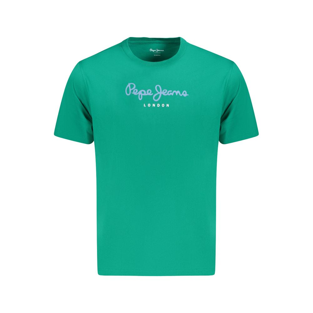 Pepe Jeans Green Cotton T-Shirt Pepe Jeans