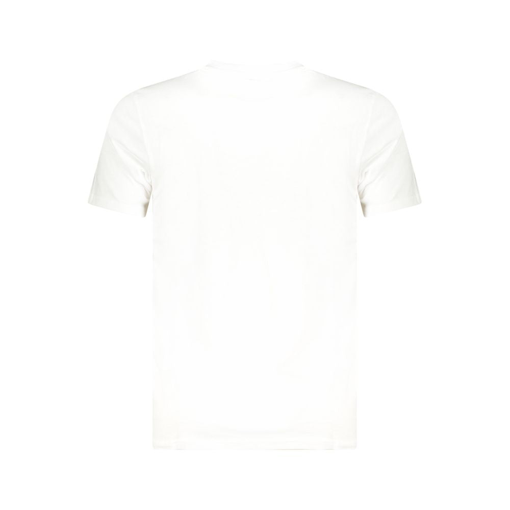 Cavalli Class White Cotton Men T-Shirt Cavalli Class