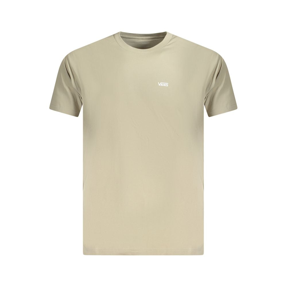 Vans Beige Cotton Men T-Shirt Vans