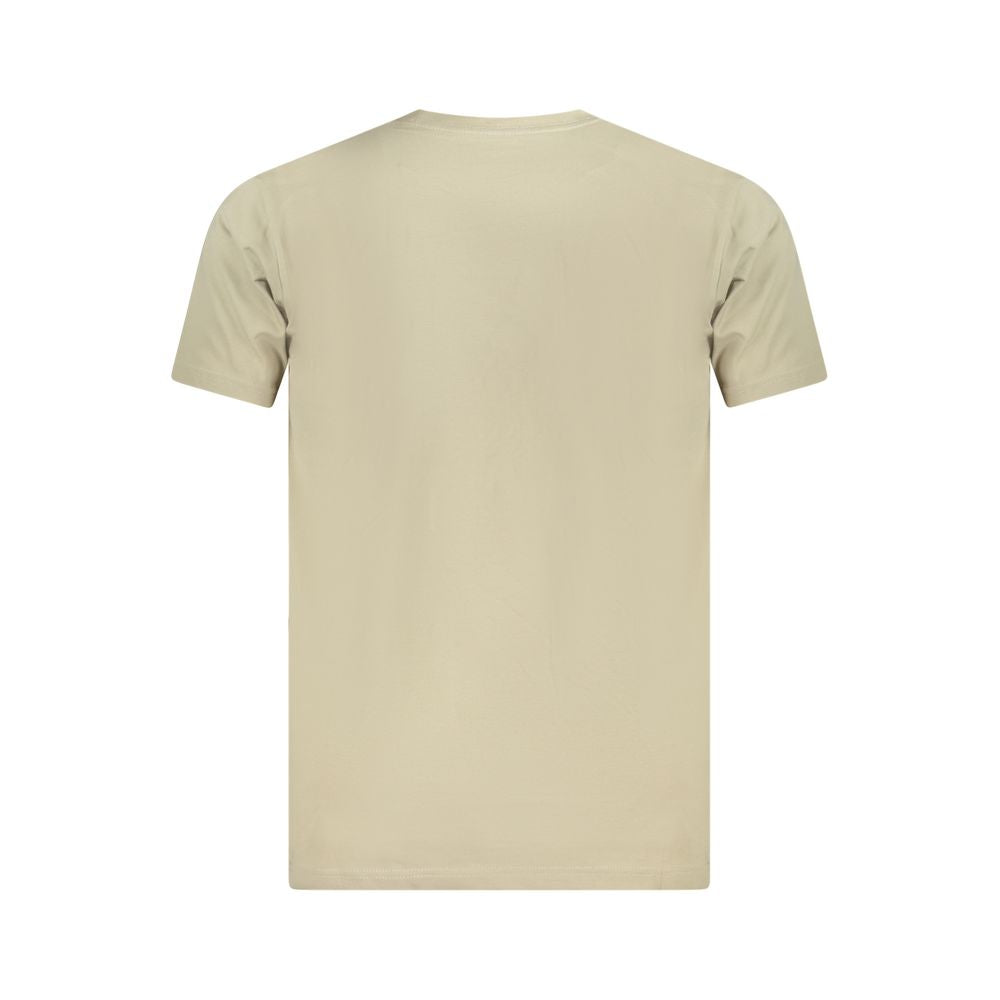 Vans Beige Cotton Men T-Shirt Vans