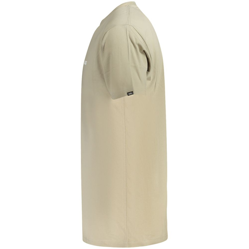 Vans Beige Cotton Men T-Shirt Vans