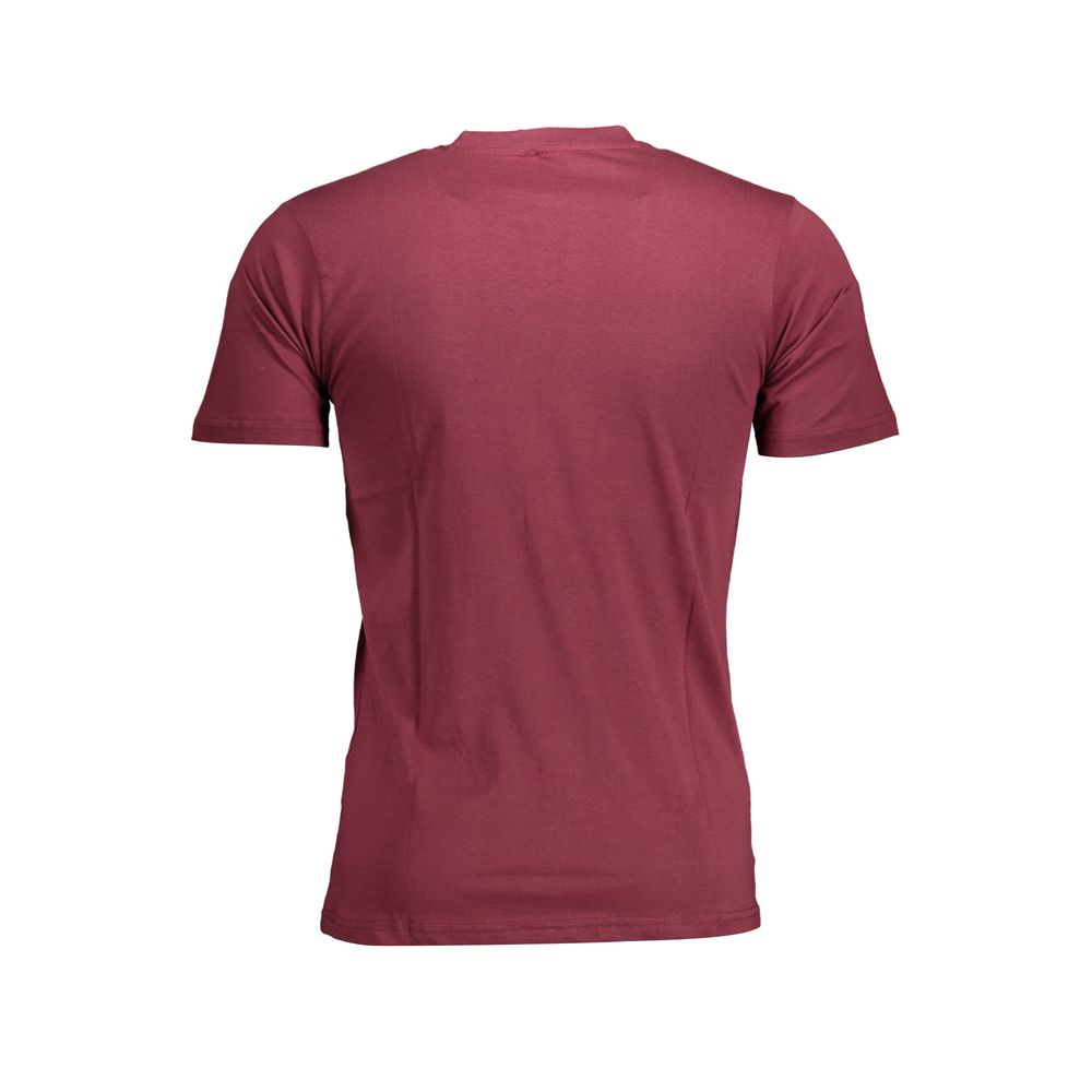 Sergio Tacchini Purple Cotton Men T-Shirt Sergio Tacchini