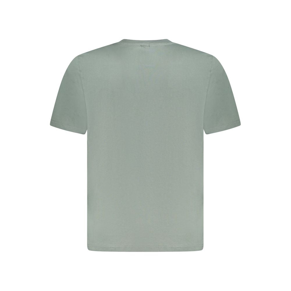 North Sails Green Cotton Men T-Shirt North Sails