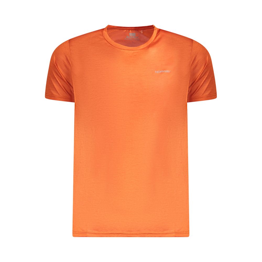 Norway 1963 Orange Polyester Men T-Shirt Norway 1963