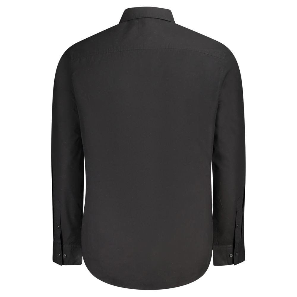 Calvin Klein Black Cotton Shirt Calvin Klein