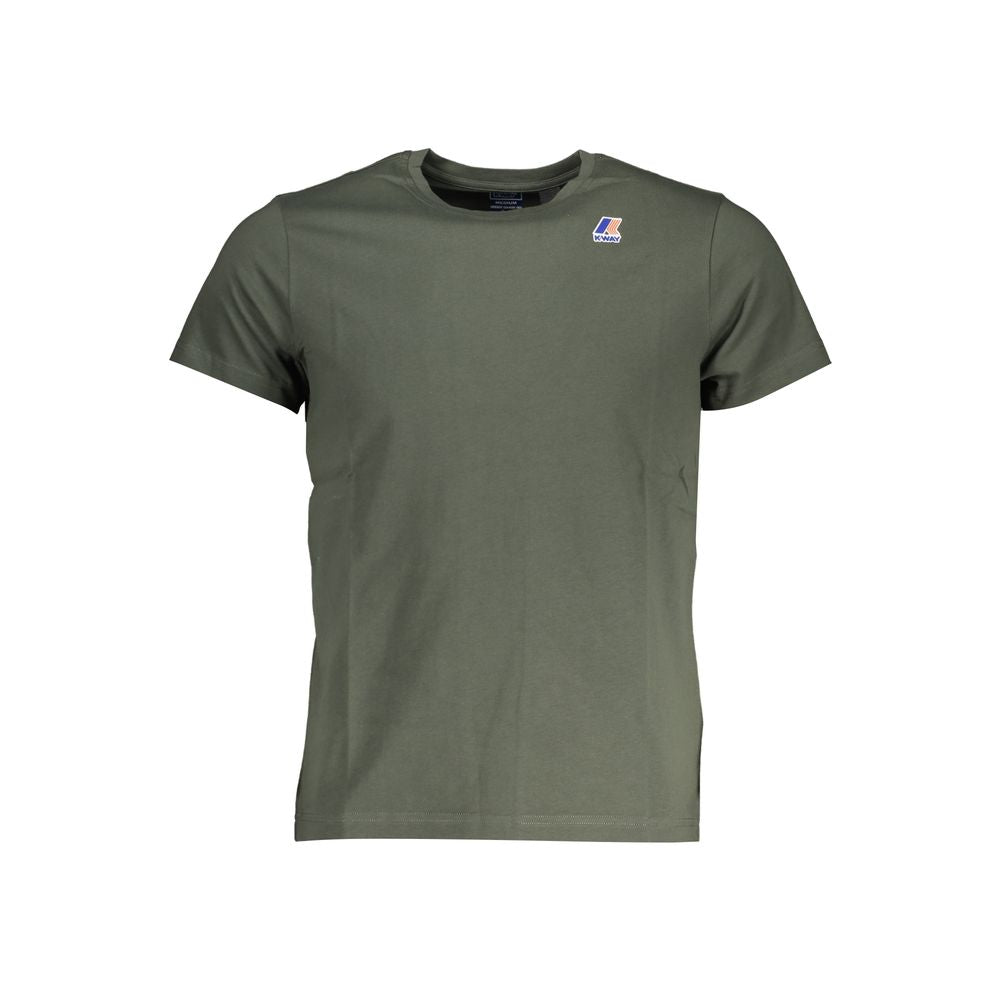K-WAY Green Cotton T-Shirt K-WAY