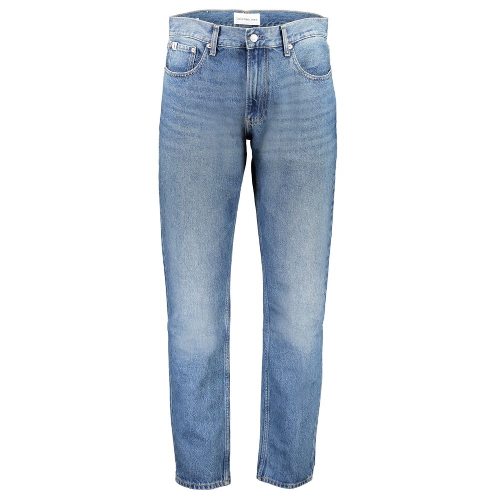 Calvin Klein Blue Cotton Men Jeans Calvin Klein