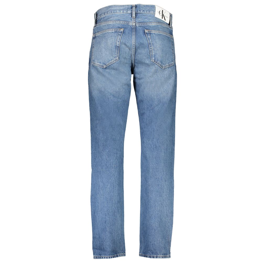 Calvin Klein Blue Cotton Men Jeans Calvin Klein