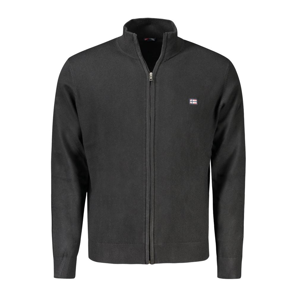 Norway 1963 Black Polyamide Men Cardigan Norway 1963