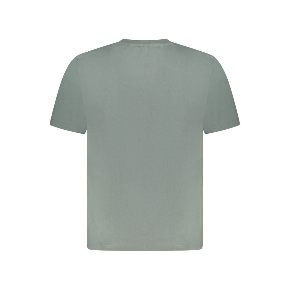 North Sails Green Cotton Men T-Shirt North Sails