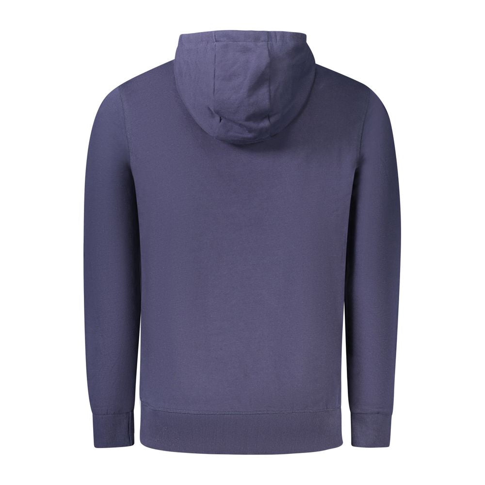 North Sails Blue Cotton Men Sweater North Sails