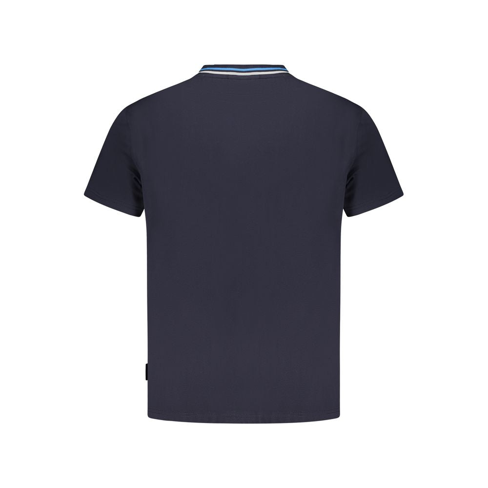 Napapijri Blue Cotton T-Shirt Napapijri