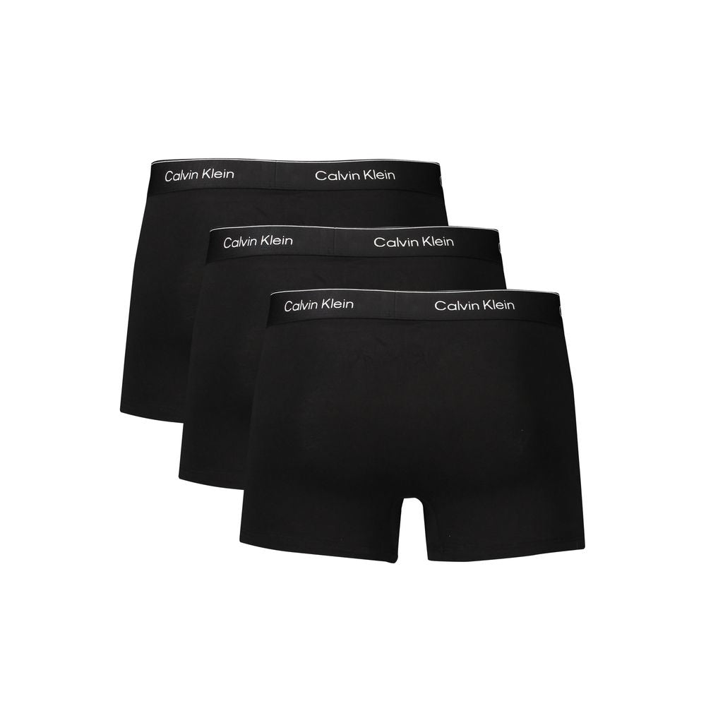 Calvin Klein Black Cotton Men Underwear Calvin Klein