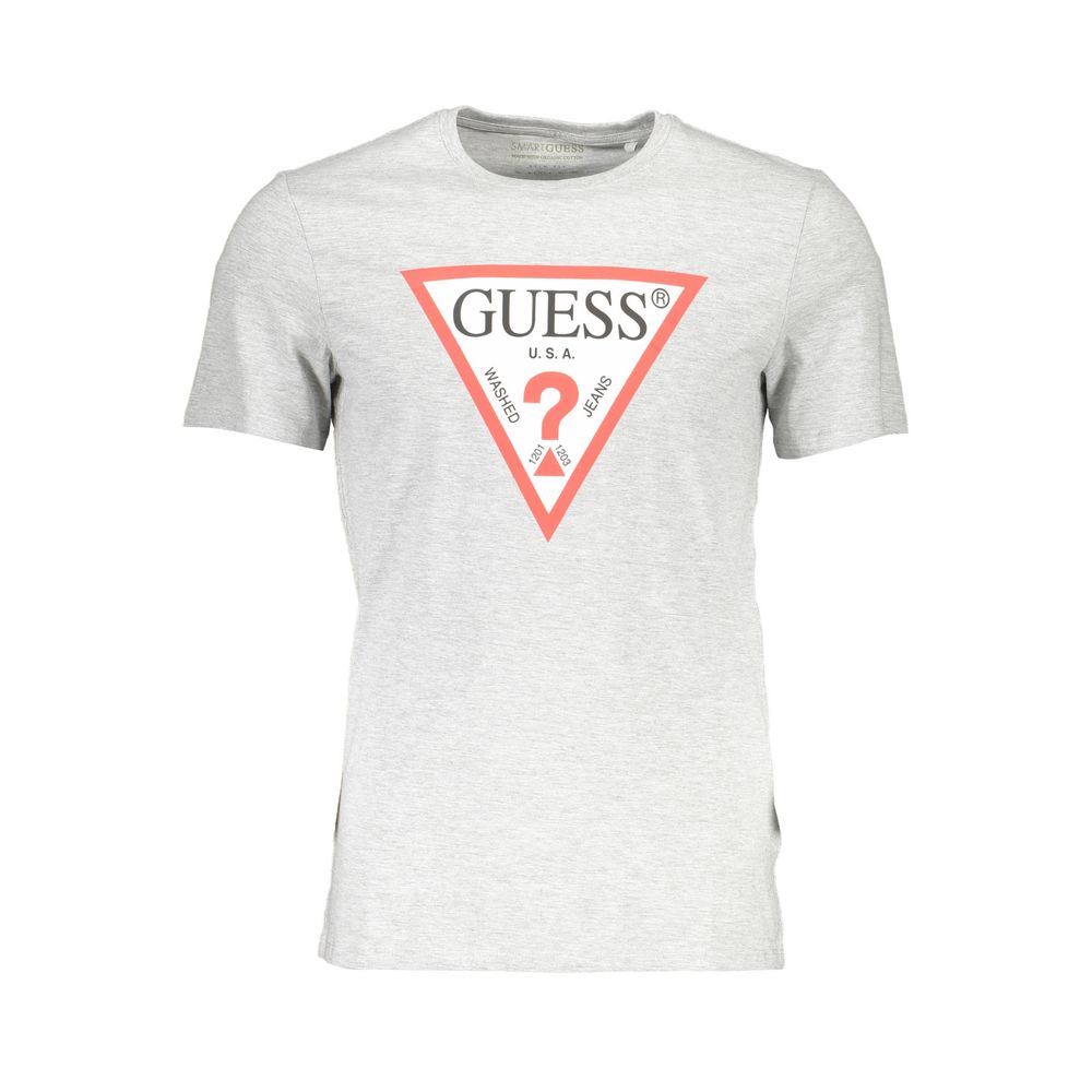 Guess Jeans Brown Cotton Men T-Shirt Guess Jeans