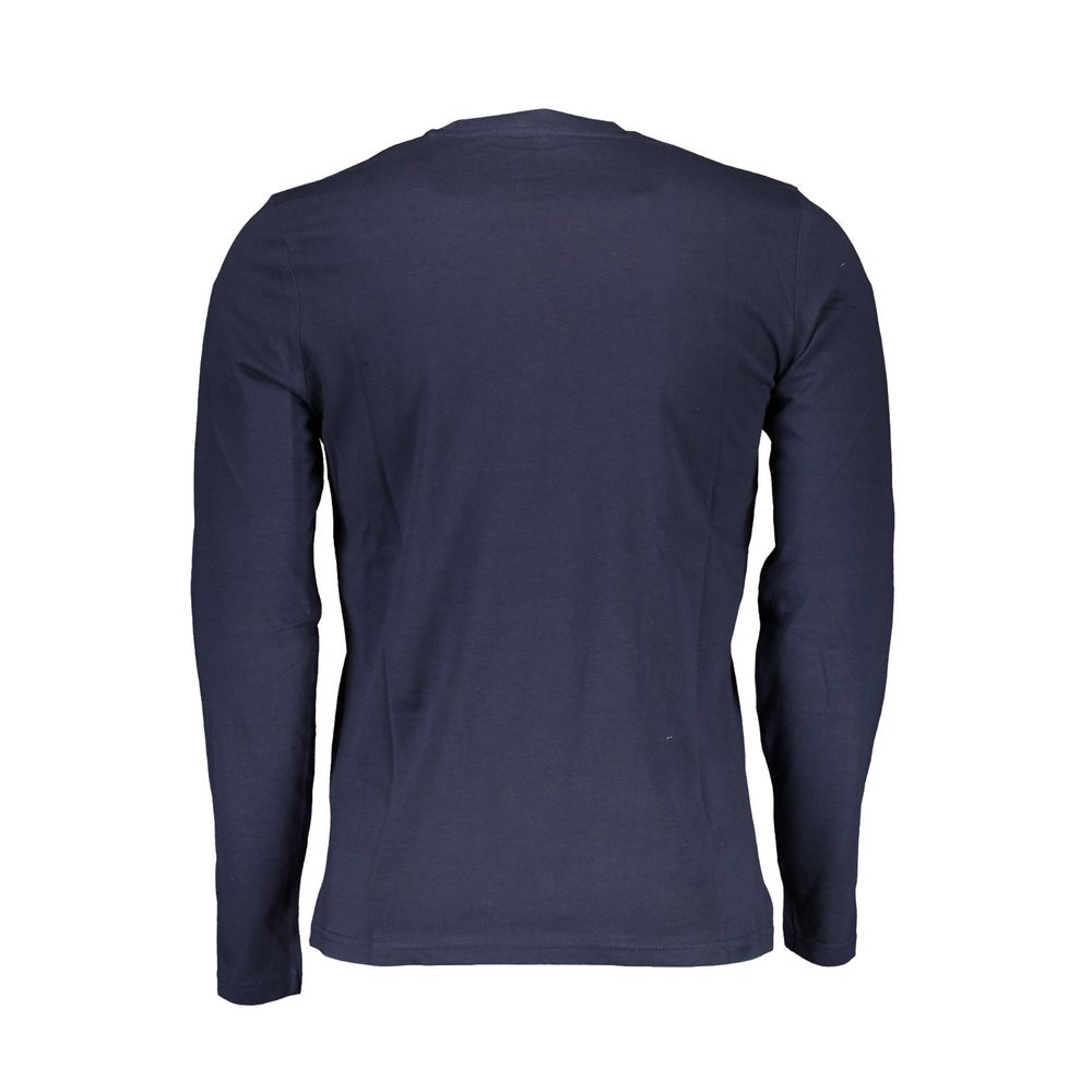 North Sails Blu Cotton Men T-Shirt North Sails