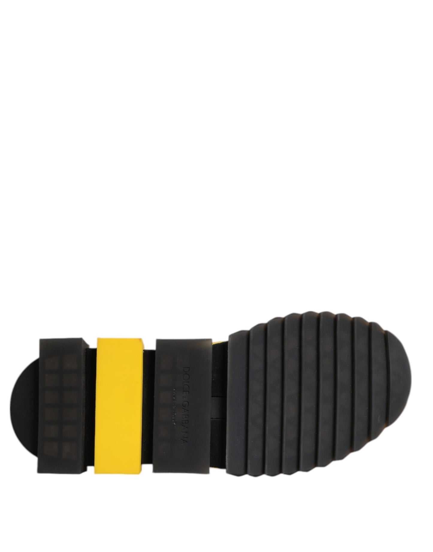 Dolce & Gabbana Yellow SORRENTO Sport Stretch Sneakers Shoes Dolce & Gabbana