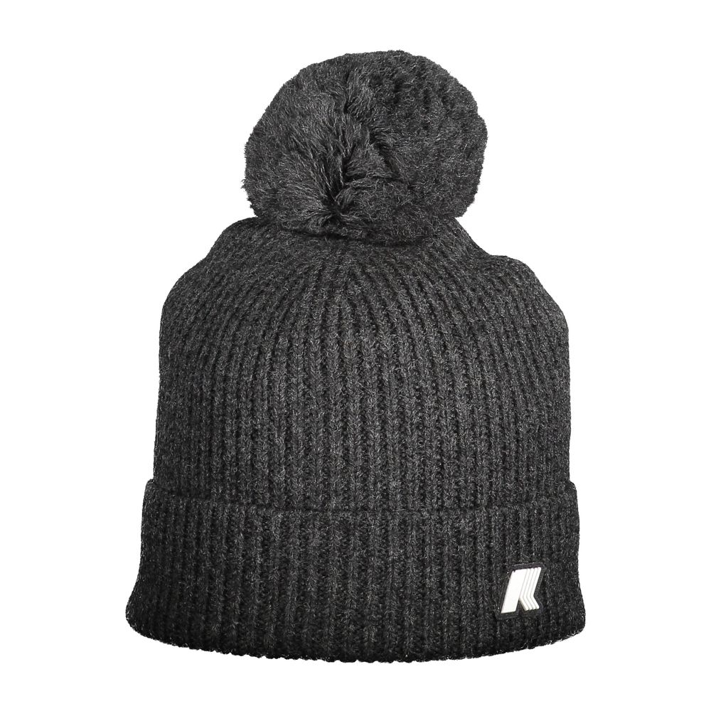 K-WAY Brown Wool Women Hat K-WAY