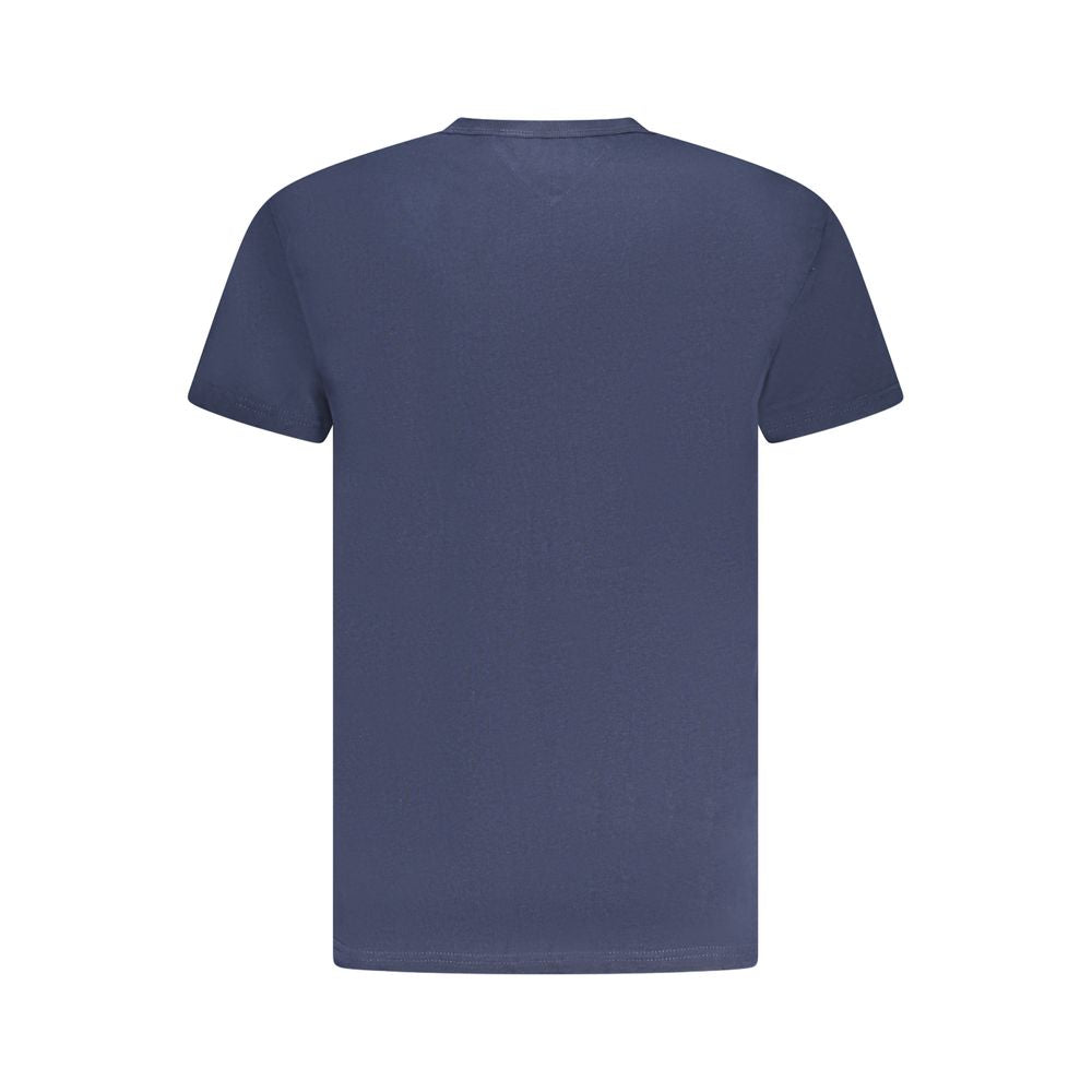 Tommy Hilfiger Blue Cotton Men's T-Shirt Tommy Hilfiger