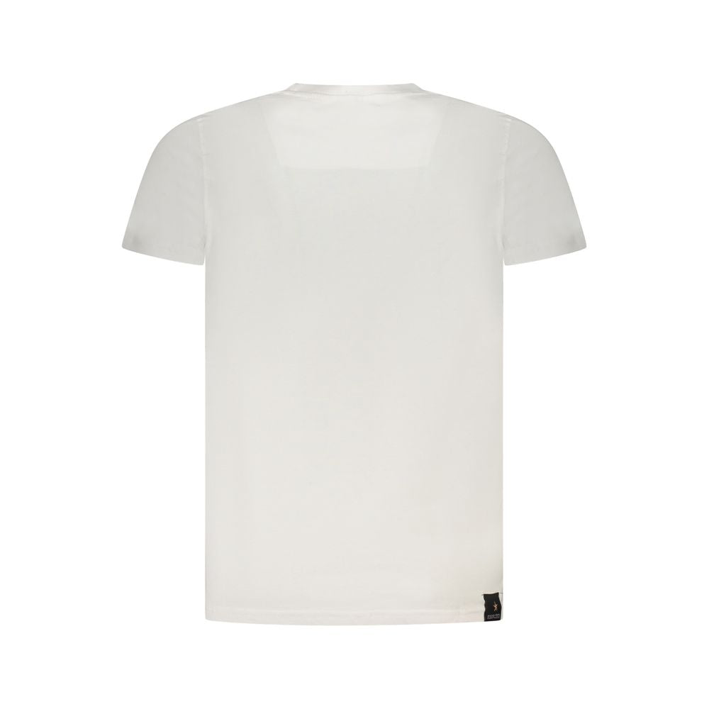 Accademia Militare White Cotton T-Shirt Accademia Militare