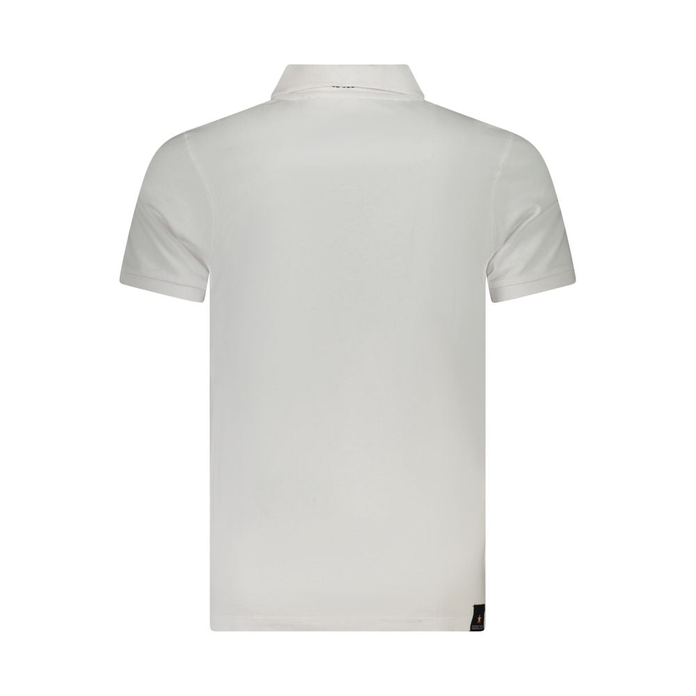 Accademia Militare White Cotton Polo Shirt Accademia Militare