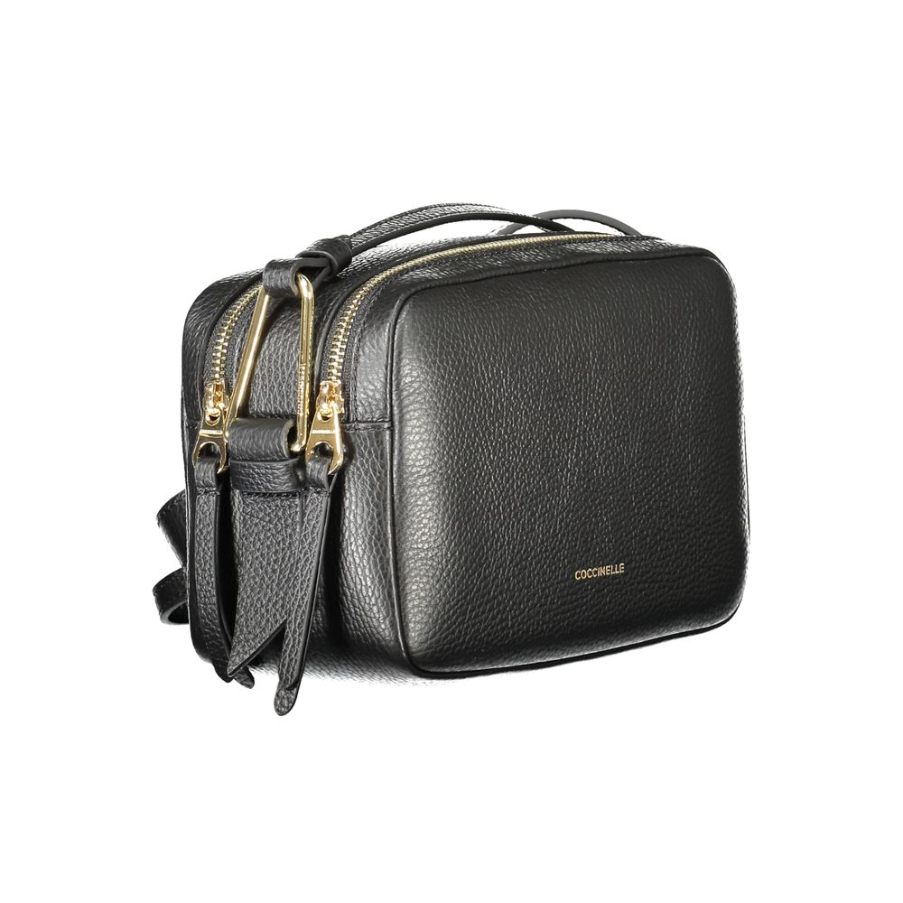 Coccinelle Black Leather Handbag Coccinelle