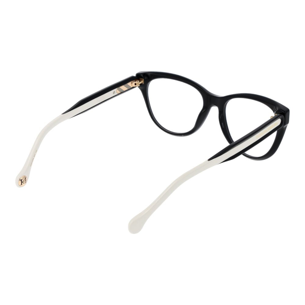 Carolina Herrera Black Acetate Glasses Frames