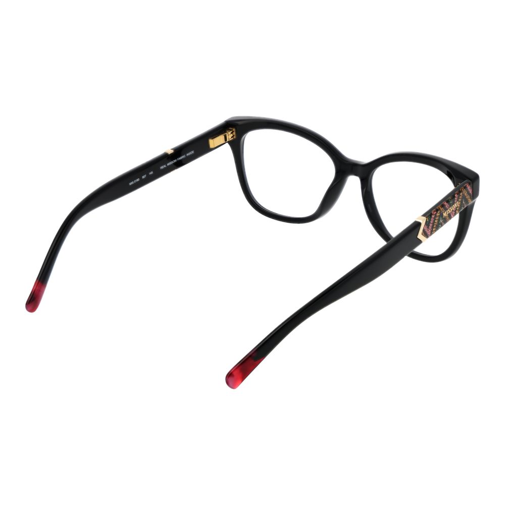 Missoni Black Acetate Glasses Frames