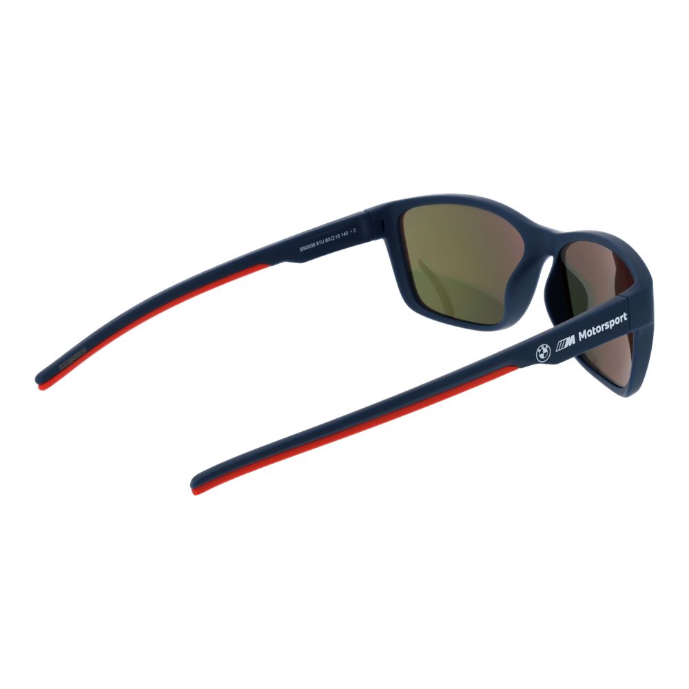 BMW Motorsport Blue Men Sunglass