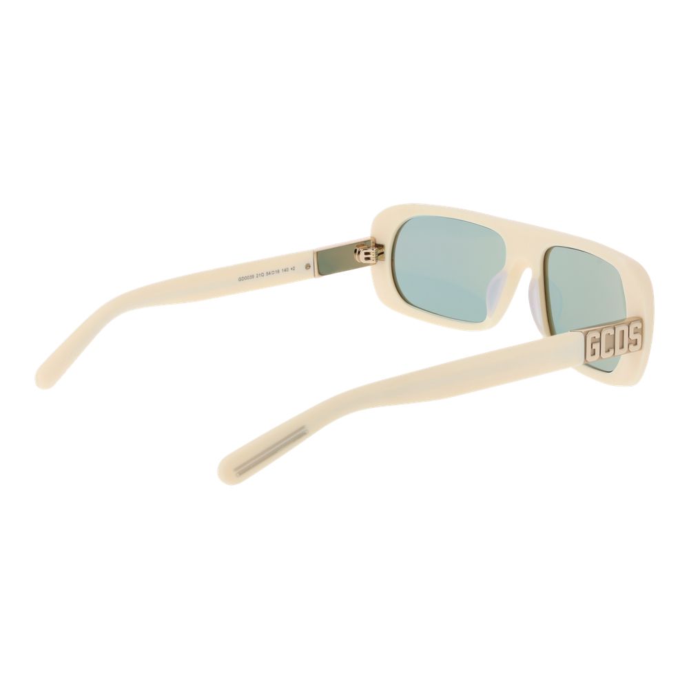 GCDS Cream Unisex Sunglass