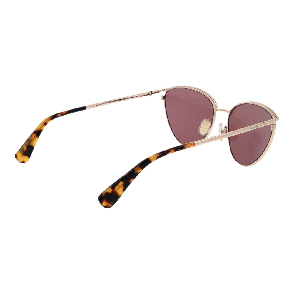 Max Mara Gold Women Sunglass